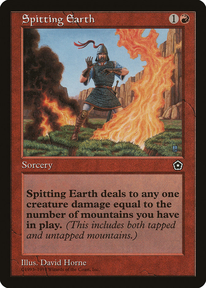 Spitting Earth [Portal Second Age] | KingTCG.ca