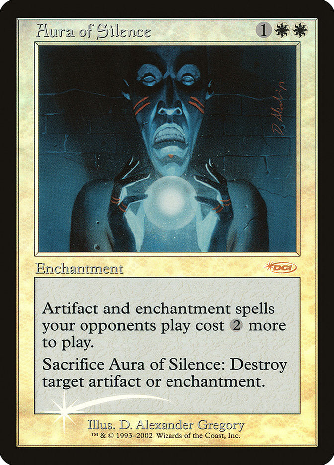 Aura of Silence [Friday Night Magic 2002] | KingTCG.ca