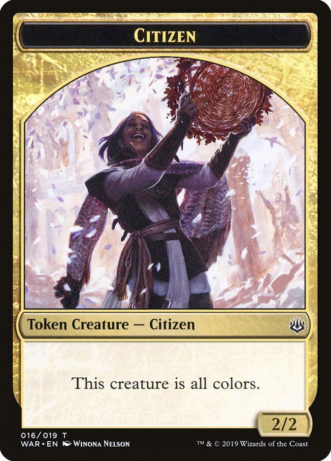 Citizen [War of the Spark Tokens] | KingTCG.ca