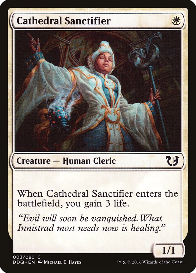 Cathedral Sanctifier [Duel Decks: Blessed vs. Cursed] | KingTCG.ca