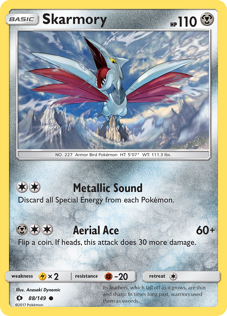 Skarmory (88/149) [Sun & Moon: Base Set] | KingTCG.ca