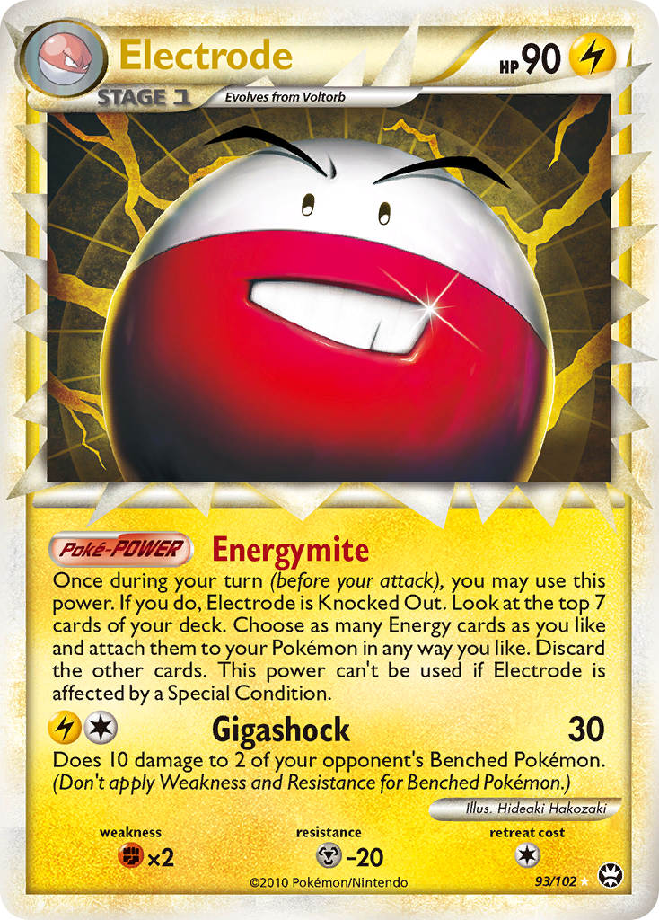 Electrode (93/102) [HeartGold & SoulSilver: Triumphant] | KingTCG.ca