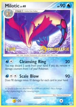 Milotic (Staff Prerelease Promo) (70/147) [Nintendo: Black Star Promos] | KingTCG.ca