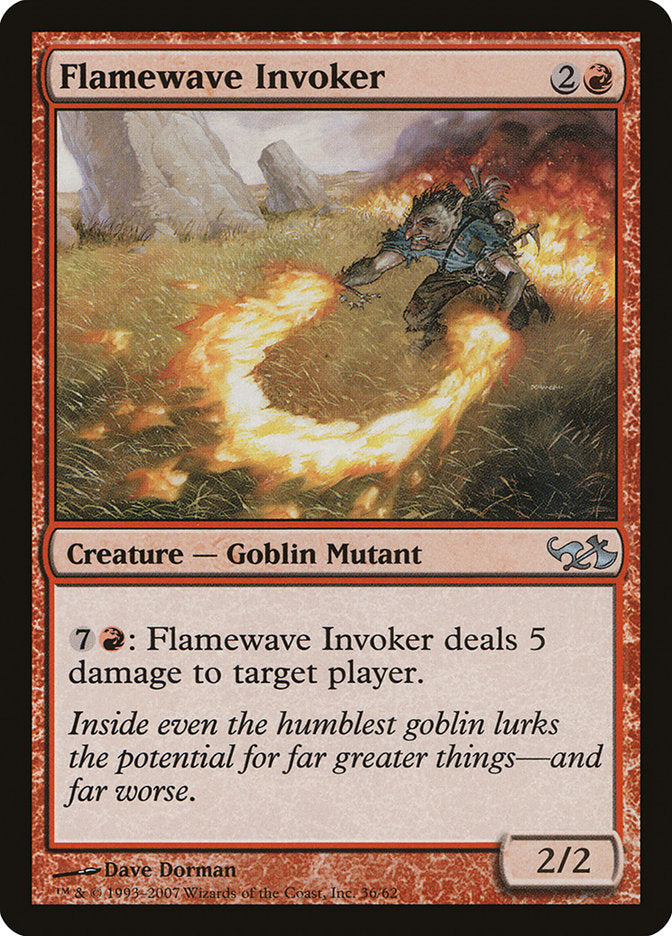 Flamewave Invoker [Duel Decks: Elves vs. Goblins] | KingTCG.ca