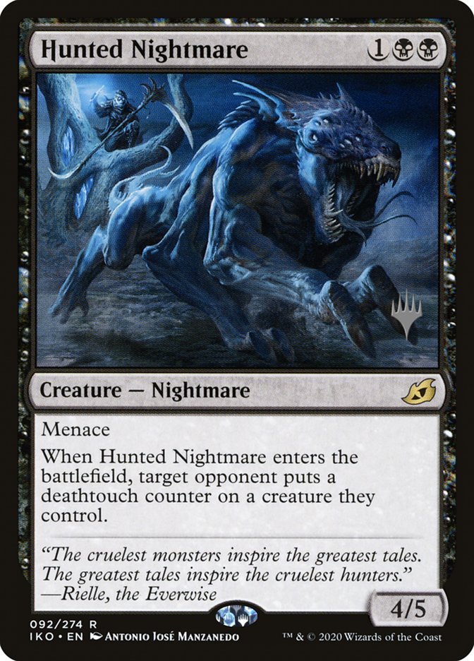 Hunted Nightmare (Promo Pack) [Ikoria: Lair of Behemoths Promos] | KingTCG.ca