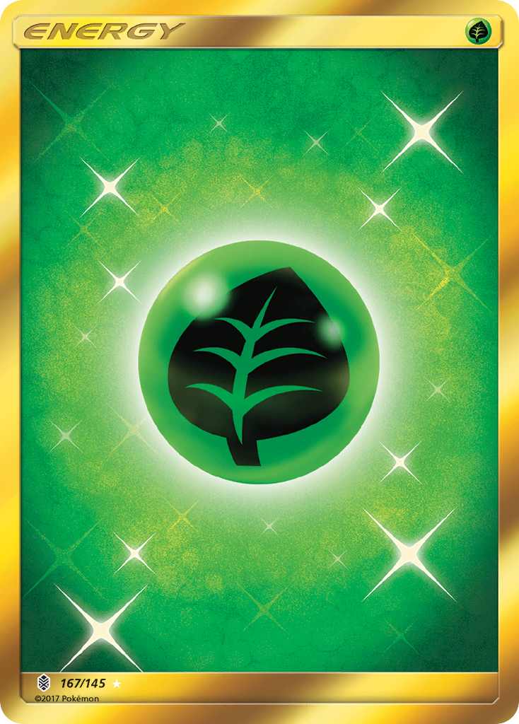 Grass Energy (167/145) [Sun & Moon: Guardians Rising] | KingTCG.ca