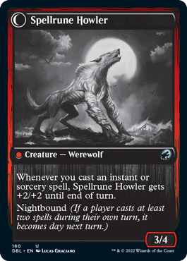 Spellrune Painter // Spellrune Howler [Innistrad: Double Feature] | KingTCG.ca