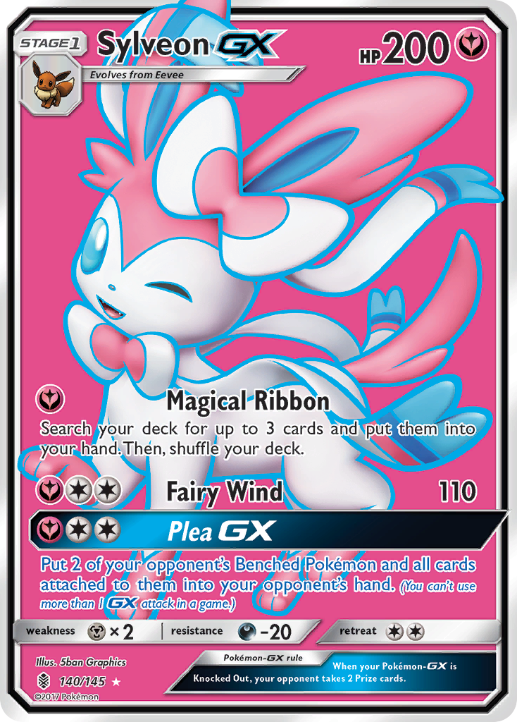 Sylveon GX (140/145) [Sun & Moon: Guardians Rising] | KingTCG.ca