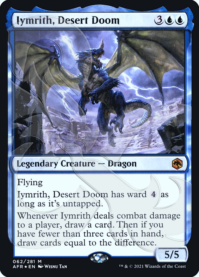 Iymrith, Desert Doom (Ampersand Promo) [Dungeons & Dragons: Adventures in the Forgotten Realms Promos] | KingTCG.ca