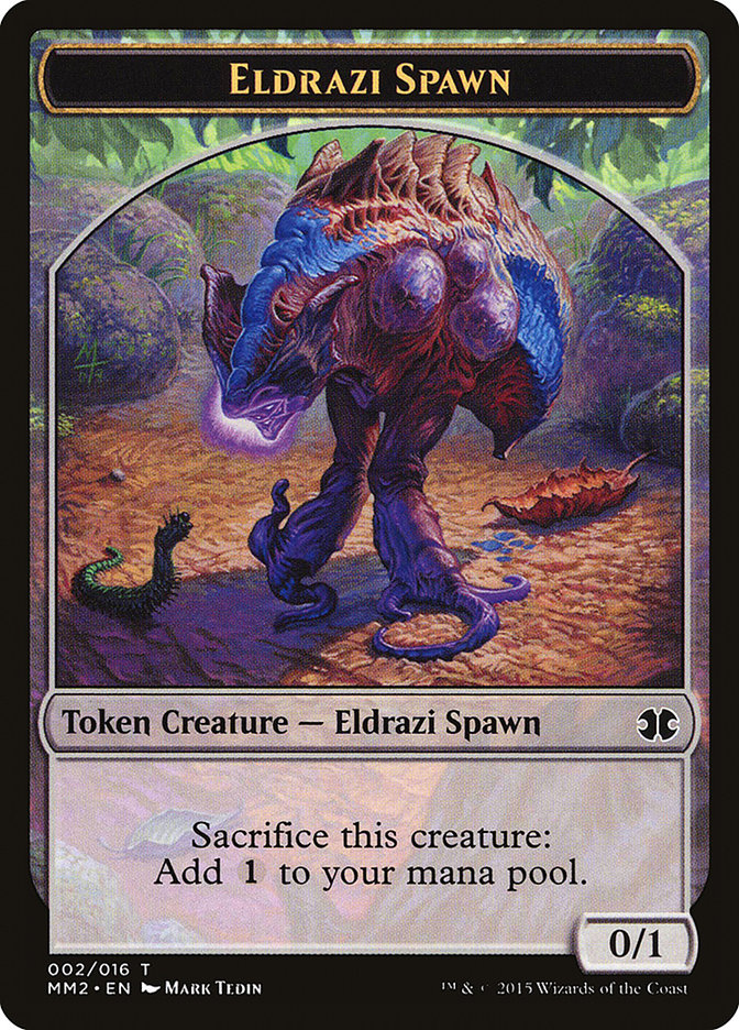 Eldrazi Spawn (002/016) [Modern Masters 2015 Tokens] | KingTCG.ca