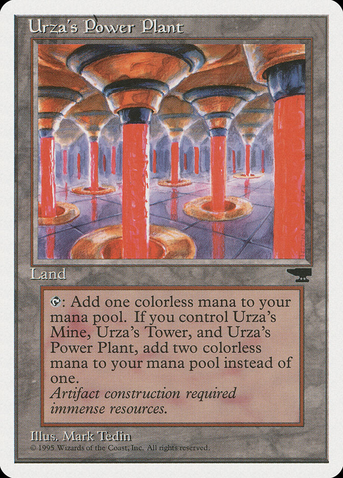 Urza's Power Plant (Red Columns) [Chronicles] | KingTCG.ca