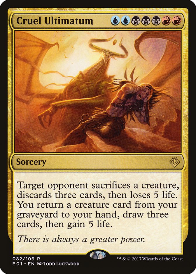 Cruel Ultimatum [Archenemy: Nicol Bolas] | KingTCG.ca