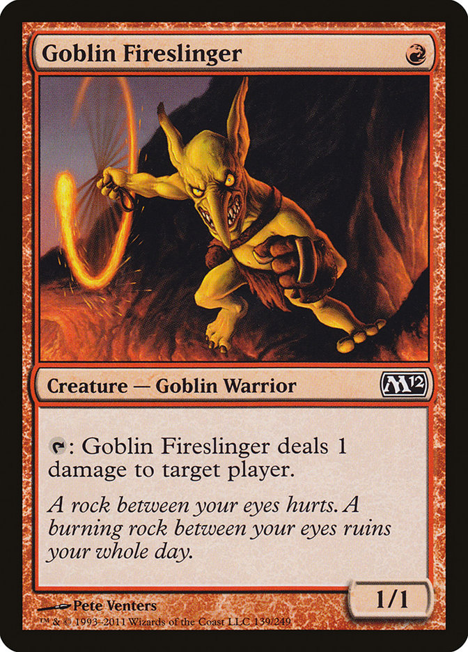 Goblin Fireslinger [Magic 2012] | KingTCG.ca