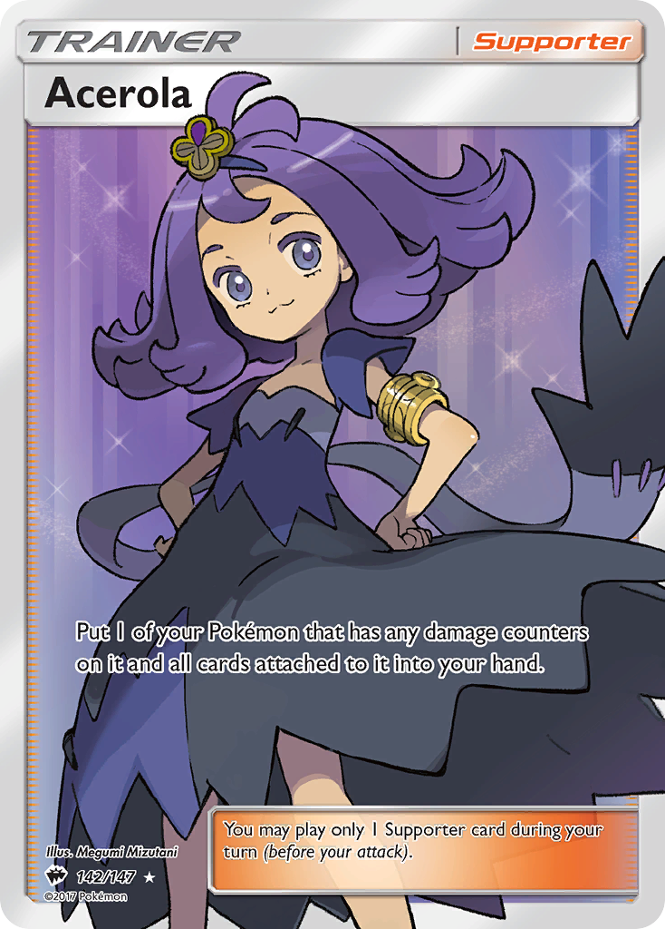 Acerola (142/147) [Sun & Moon: Burning Shadows] | KingTCG.ca