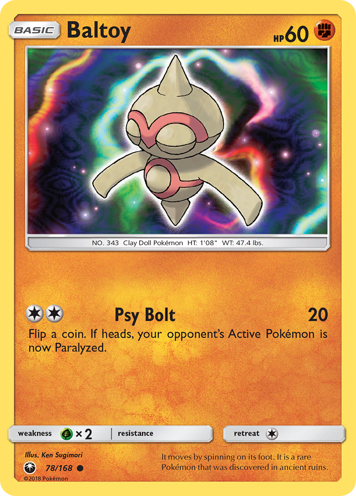 Baltoy (78/168) [Sun & Moon: Celestial Storm] | KingTCG.ca