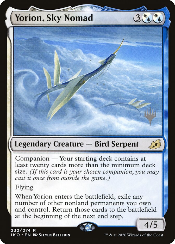 Yorion, Sky Nomad (Promo Pack) [Ikoria: Lair of Behemoths Promos] | KingTCG.ca