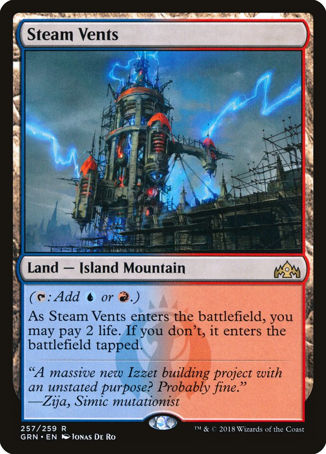 Steam Vents [Guilds of Ravnica] | KingTCG.ca