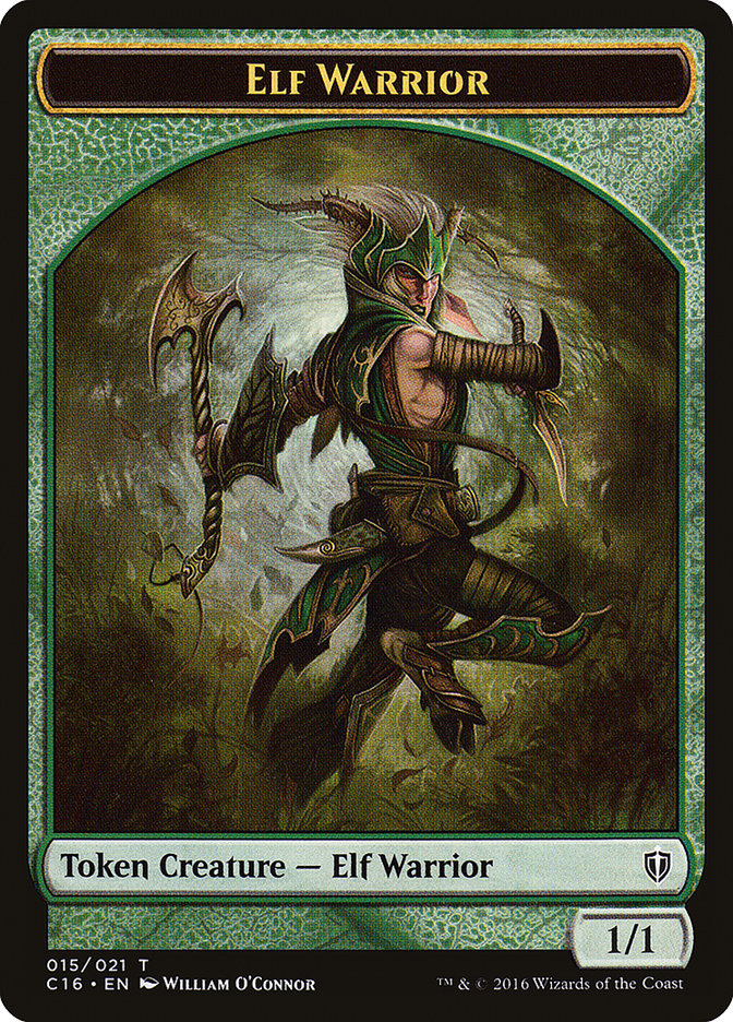 Elf Warrior [Commander 2016 Tokens] | KingTCG.ca