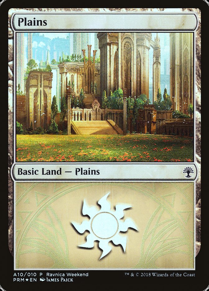 Plains - Selesnya (A10) [GRN Ravnica Weekend] | KingTCG.ca