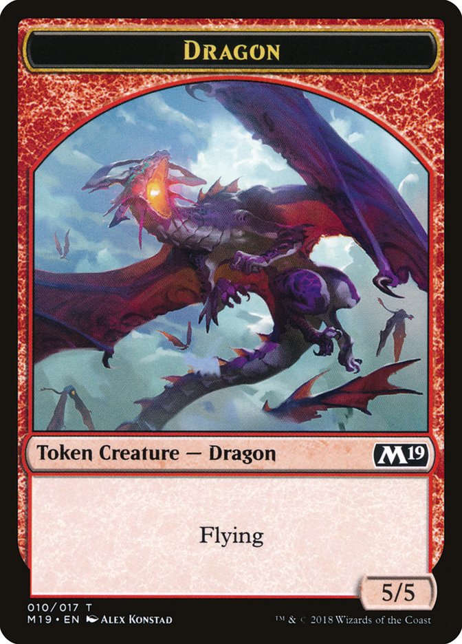 Dragon (010/017) [Core Set 2019 Tokens] | KingTCG.ca