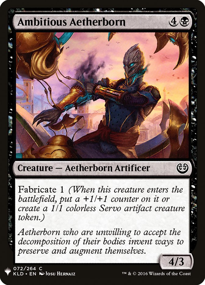 Ambitious Aetherborn [Mystery Booster] | KingTCG.ca