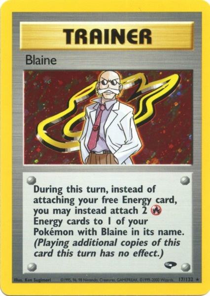 Blaine (17/132) [Gym Challenge] | KingTCG.ca