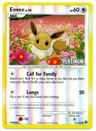 Eevee (62/100) [Burger King Promos: 2009 Collection] | KingTCG.ca