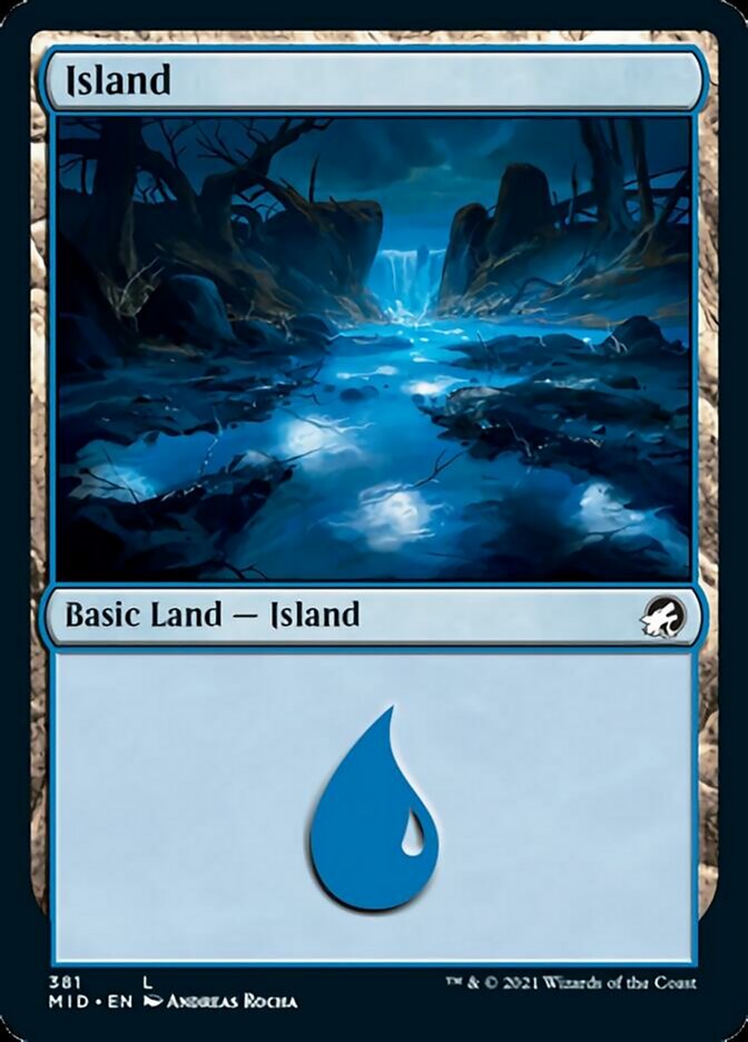 Island (381) [Innistrad: Midnight Hunt] | KingTCG.ca