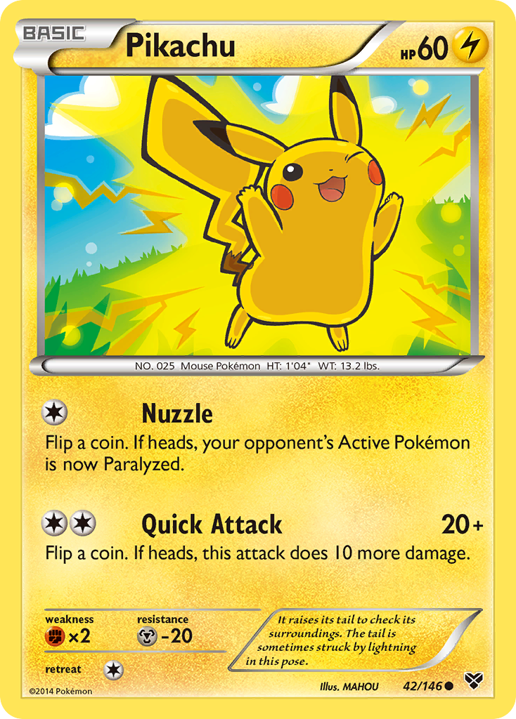 Pikachu (42/146) [XY: Base Set] | KingTCG.ca