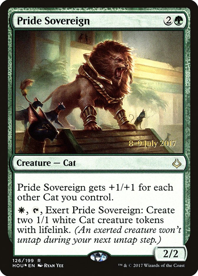 Pride Sovereign [Hour of Devastation Promos] | KingTCG.ca