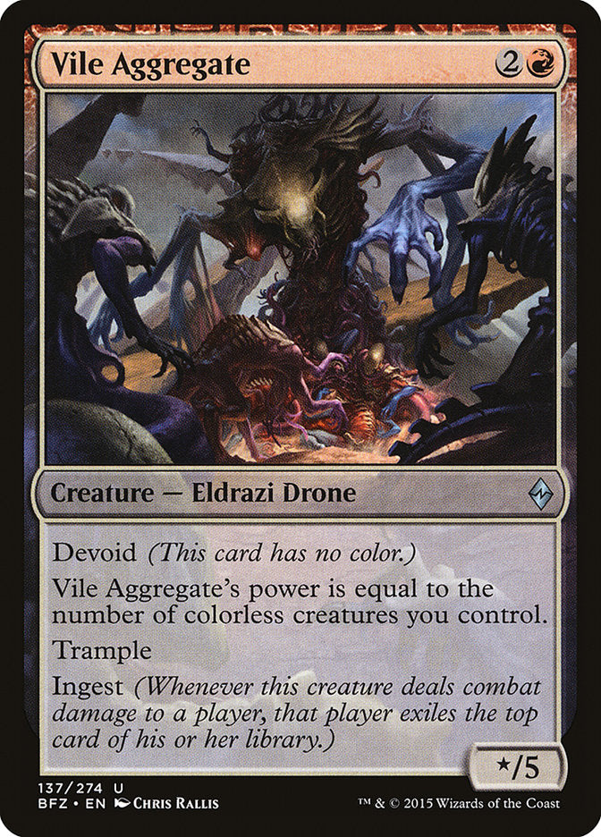 Vile Aggregate [Battle for Zendikar] | KingTCG.ca