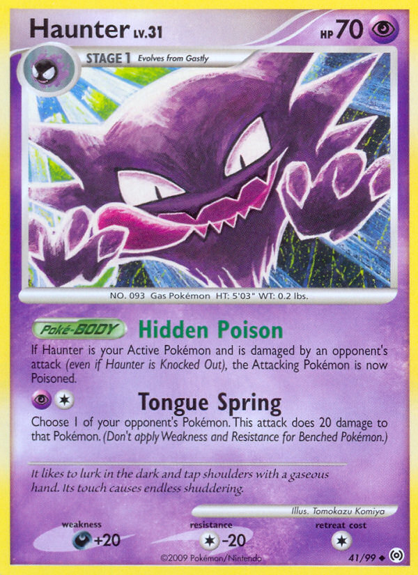 Haunter (41/99) [Arceus] | KingTCG.ca