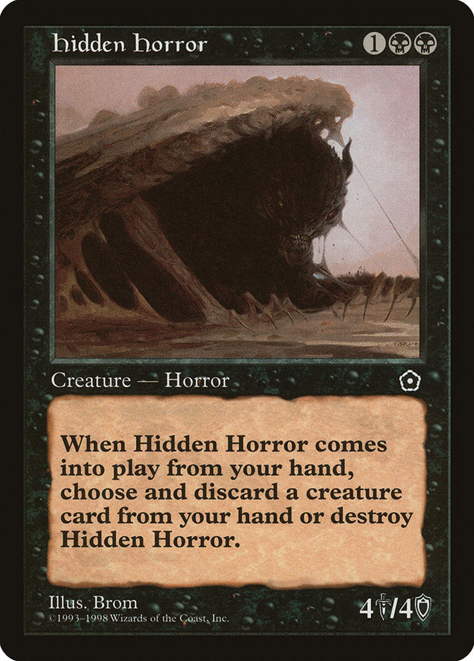 Hidden Horror [Portal Second Age] | KingTCG.ca