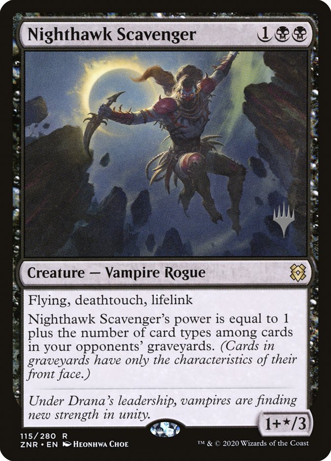 Nighthawk Scavenger (Promo Pack) [Zendikar Rising Promos] | KingTCG.ca