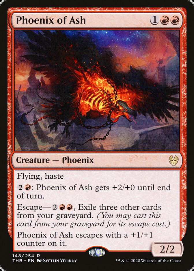 Phoenix of Ash [Theros Beyond Death] | KingTCG.ca