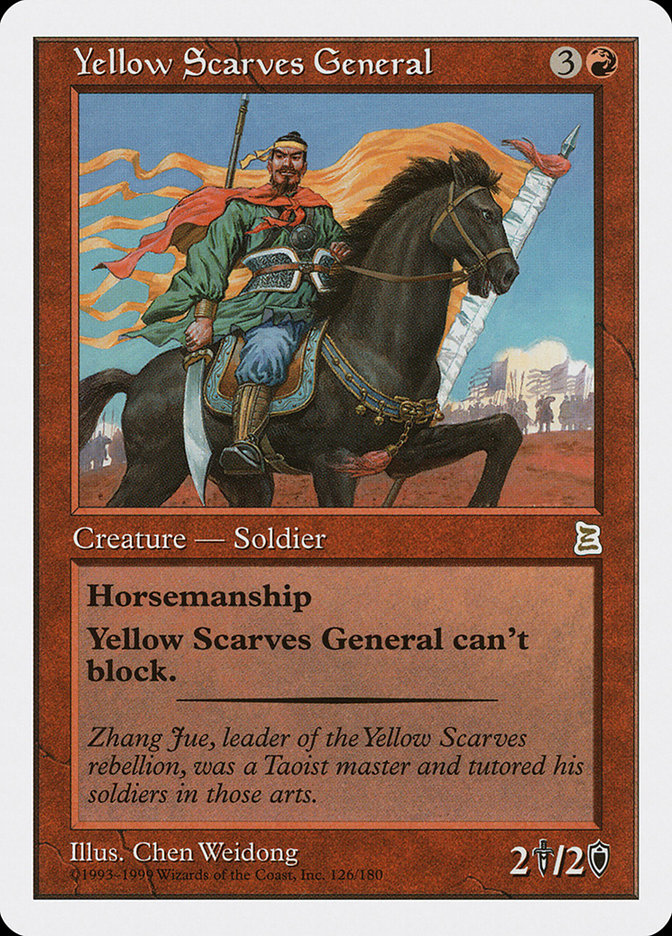 Yellow Scarves General [Portal Three Kingdoms] | KingTCG.ca