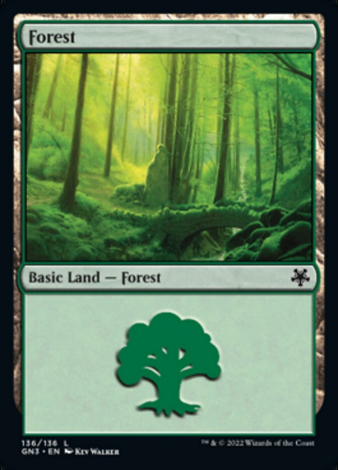 Forest (136) [Game Night: Free-for-All] | KingTCG.ca