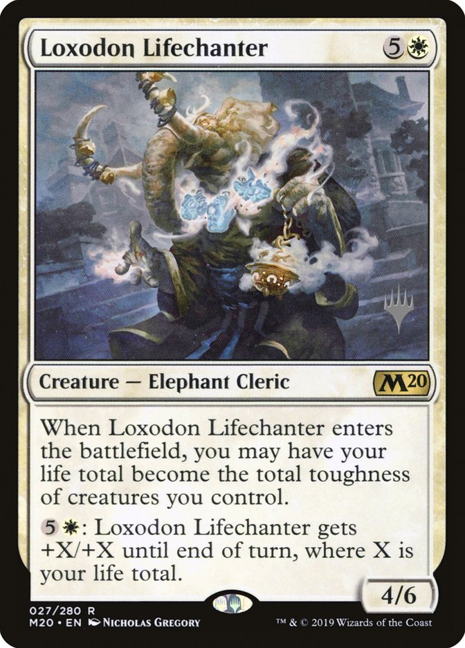 Loxodon Lifechanter [Core Set 2020 Promos] | KingTCG.ca