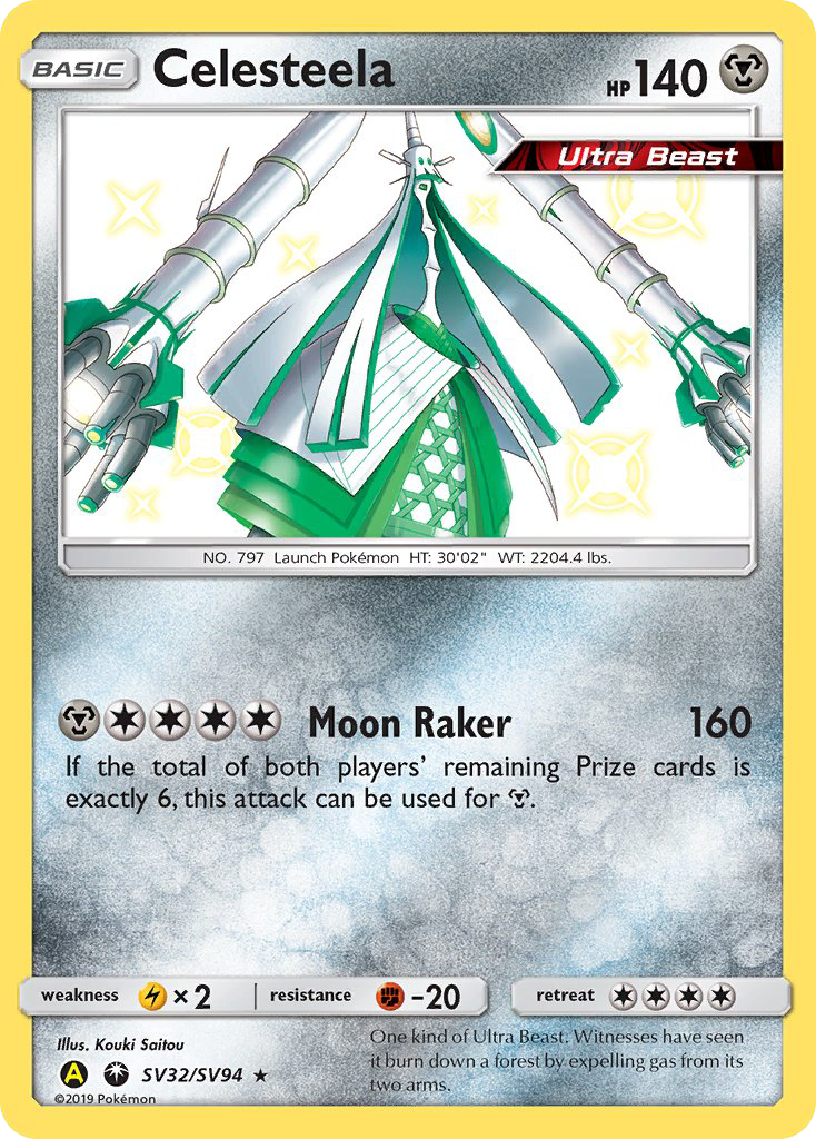 Celesteela (SV32/SV94) [Sun & Moon: Hidden Fates - Shiny Vault] | KingTCG.ca