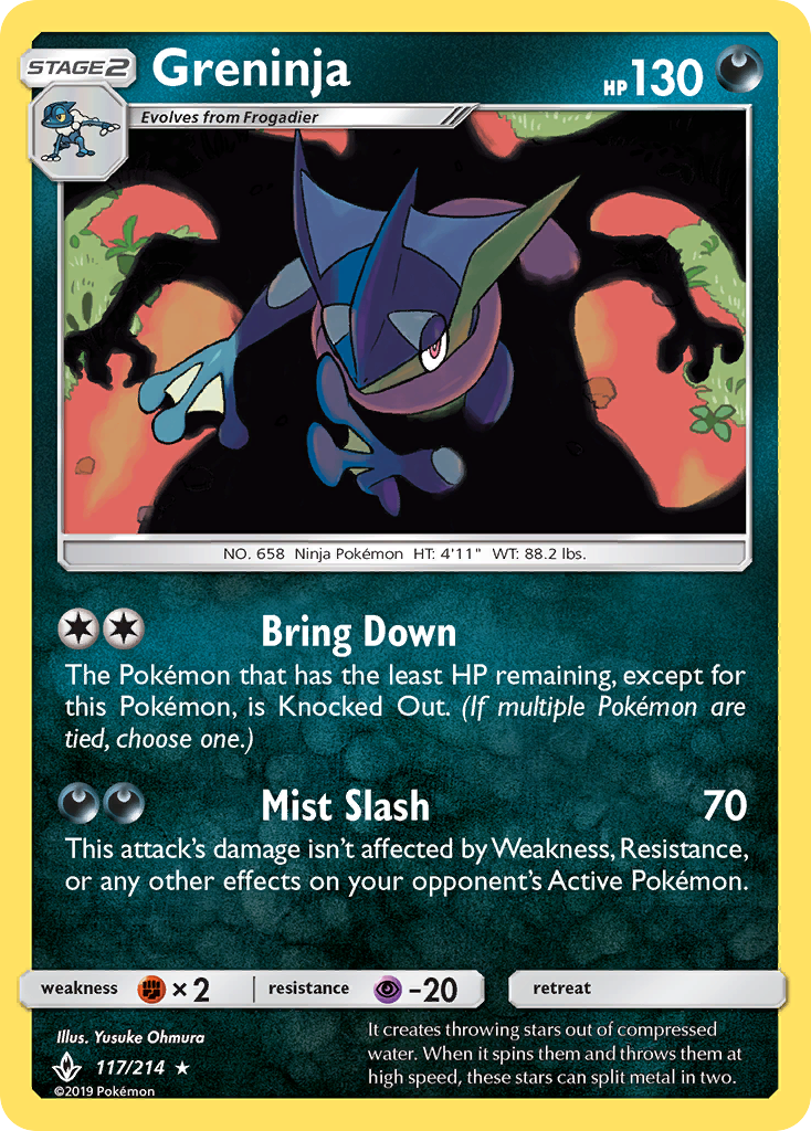 Greninja (117/214) [Sun & Moon: Unbroken Bonds] | KingTCG.ca