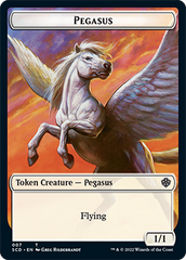 Pegasus // Faerie Double-Sided Token [Starter Commander Decks] | KingTCG.ca