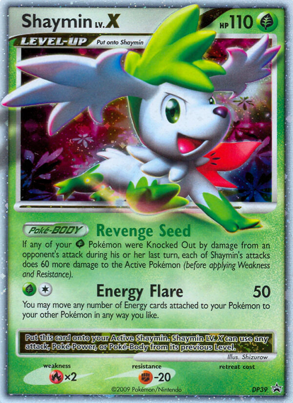 Shaymin LV.X (DP39) [Diamond & Pearl: Black Star Promos] | KingTCG.ca