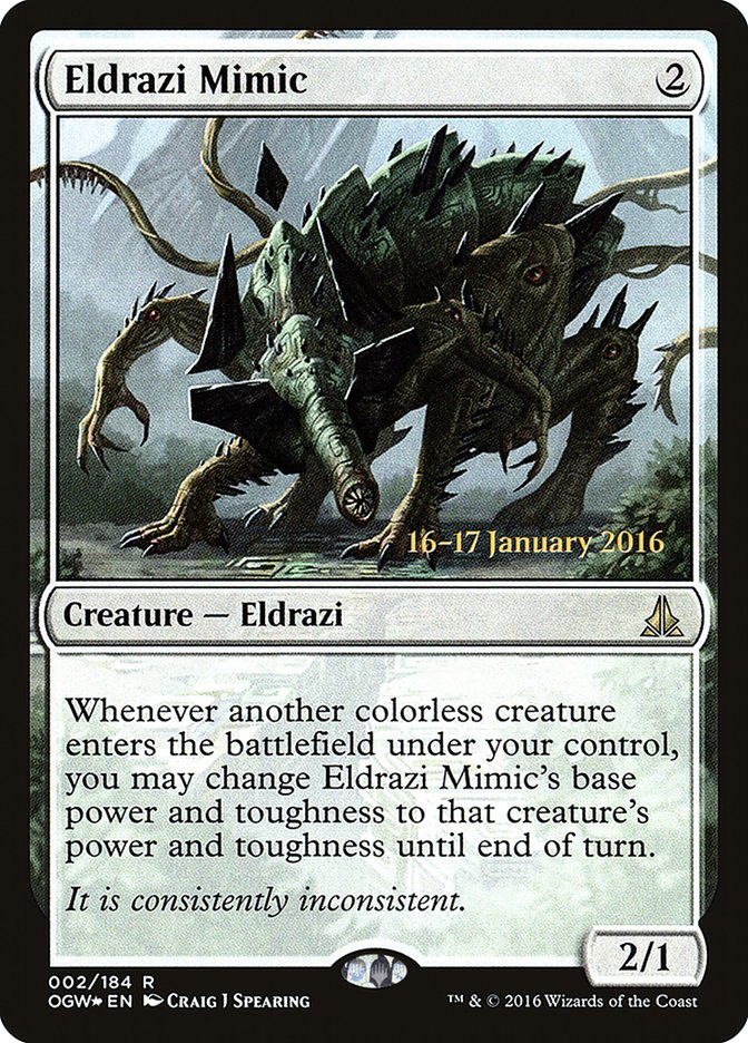 Eldrazi Mimic [Oath of the Gatewatch Promos] | KingTCG.ca