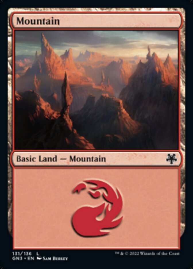 Mountain (131) [Game Night: Free-for-All] | KingTCG.ca