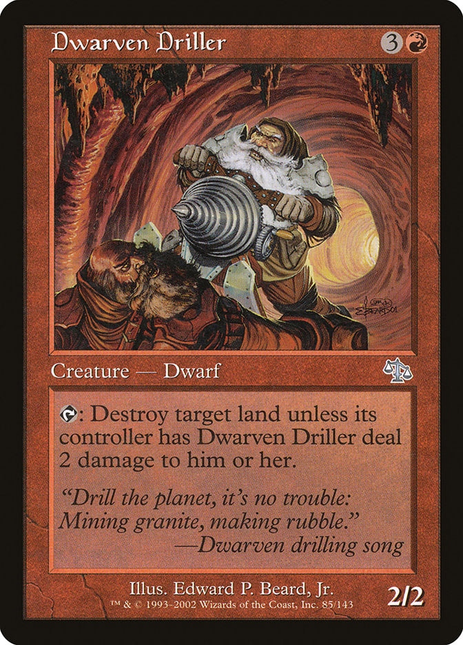 Dwarven Driller [Judgment] | KingTCG.ca