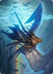 Righteous Valkyrie Art Card [Kaldheim: Art Series] | KingTCG.ca