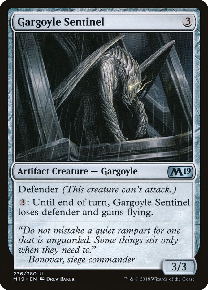 Gargoyle Sentinel [Core Set 2019] | KingTCG.ca