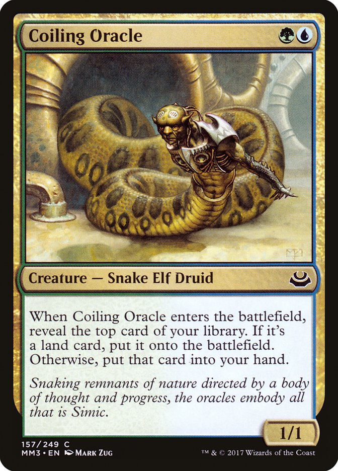 Coiling Oracle [Modern Masters 2017] | KingTCG.ca