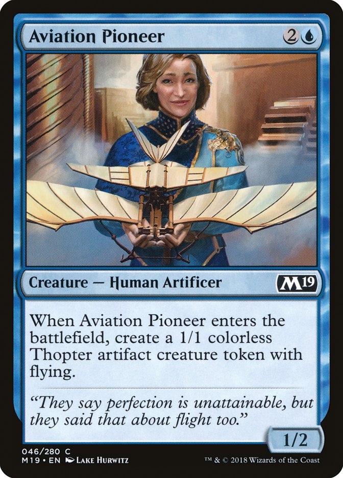 Aviation Pioneer [Core Set 2019] | KingTCG.ca