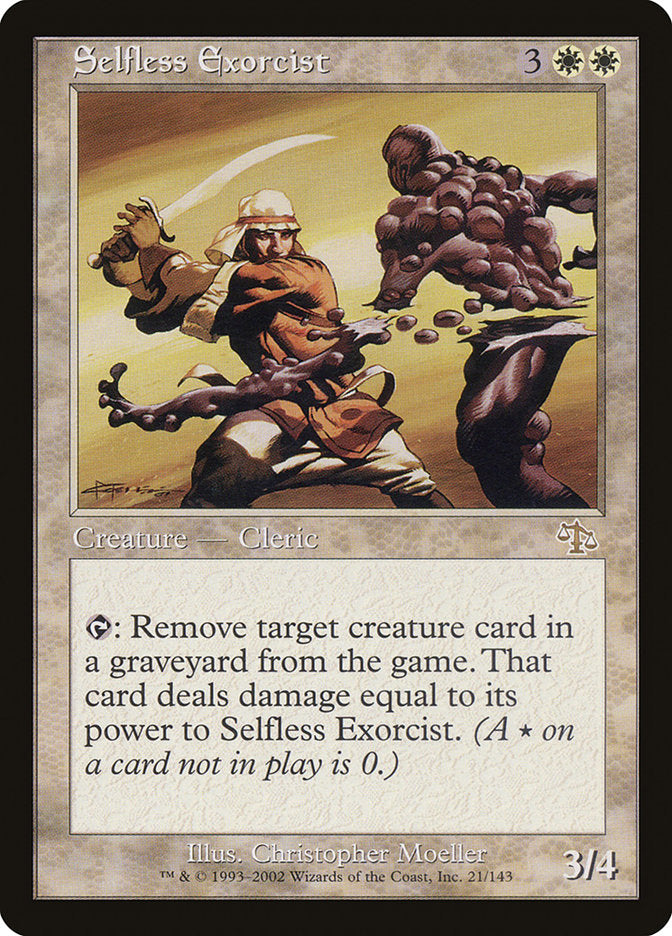 Selfless Exorcist [Judgment] | KingTCG.ca